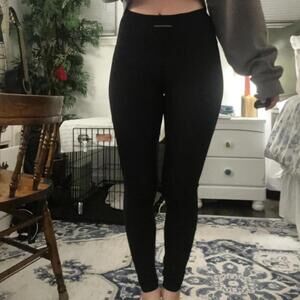 Lululemon Leggings Black & Grey Reversible